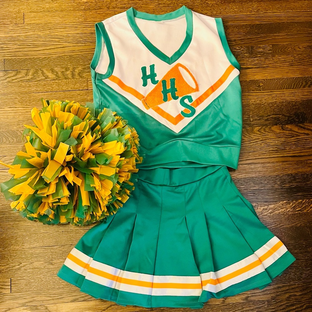 Adult Stranger Things Hawkins High cheerleader (Chrissy)costume.  Size S.  EUC.